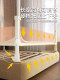 Children's Anti-Fall Mosquito Net and Bed Rail Two-In-One, Full Bottom Protection for Infants to Prevent Falling Out of Bed, Full Coverage for Home Bedroom Use