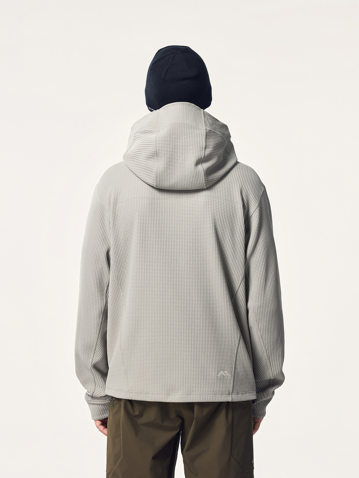 Cappotto caldo e traspirante Kolumb Gulun Step Double Effect Waffle, morbido e delicato sulla pelle, con cappuccio, per uomo_voghion.com