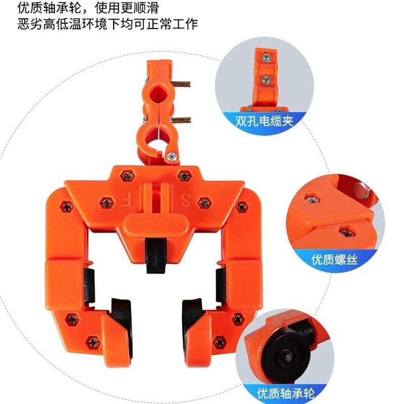 防爆全塑料吊线滑轮电动葫芦：工业安全与效率的完美结合！💪