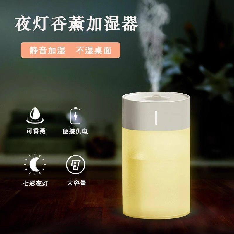 2024 New Small USB Humidifier for Home, Bedroom, Office, Desktop, Classroom, Air Humidifier, Atomizing Hydration Spray, Gift Portable Sprayer
