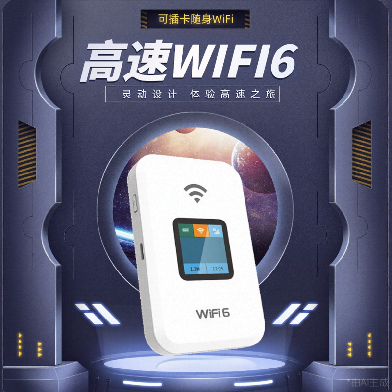 [Can Insert Your Own Sim Card] Portable Wifi 2025 New Model Mobile Wireless Router, Nationwide Use, Freely Change Sim Card, High-Speed Internet, Mobile Telecom, Unicom, China Broadcasting and Television, Car and Home Hotspot Network