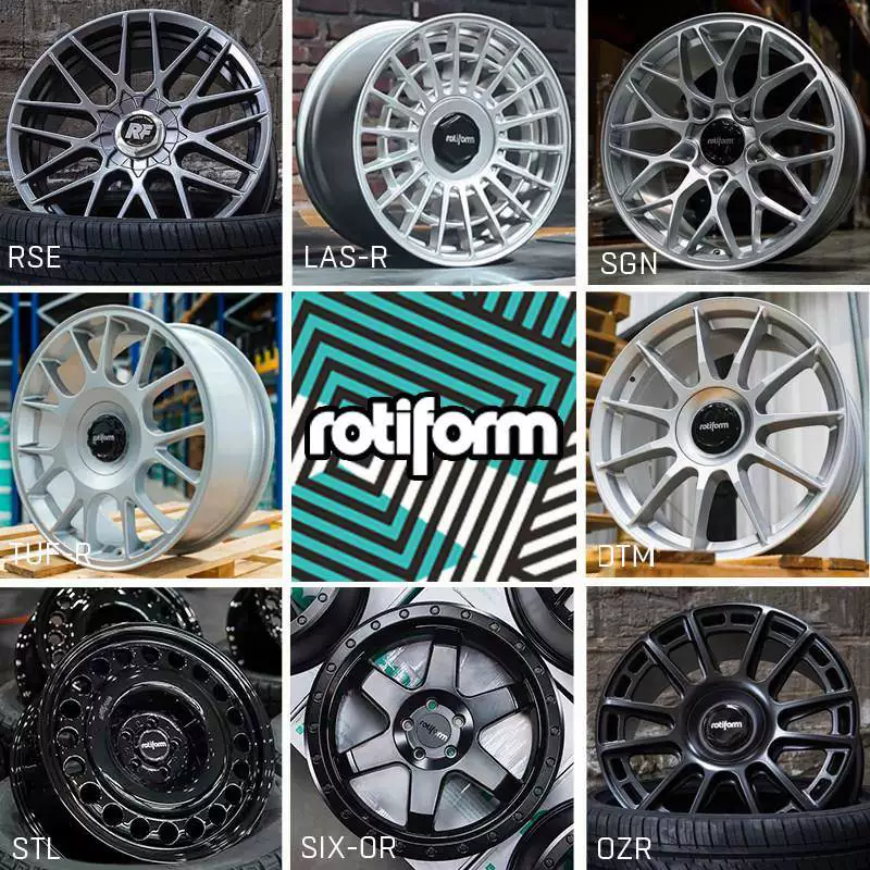 Rotiform адаптируется к Tesla Land Rover Defender 17 Audi A6 Golf 19 автомобиль модифицированные колеса 20 дюймов 18