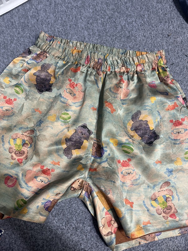 Silk Whisper 【Shorts Series】 Mulberry Silk Xiangyunsha Casual Shorts