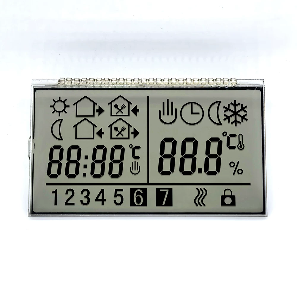 Free sample dynamic driver 8-field TN pen-segment LCD screen character display serial interface MJ1154