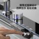 Silver Whale Waterfall Sink 304 Stainless Steel Natural Color Household Multifunctional Digital Display Kitchen Large Single Bowl Sink