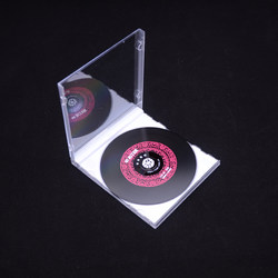 고품질 CD 박스 앨범 박스 플러그 가능한 커버 T12CM 광 디스크 박스 두꺼운 디스크 스토리지 박스 크림 화이트 홀더
