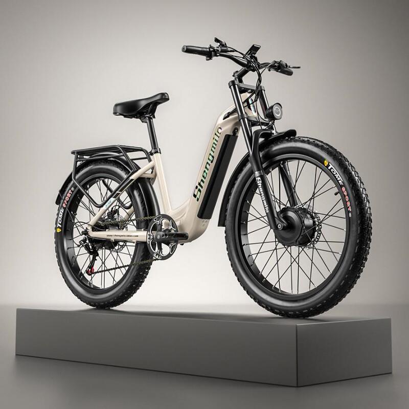 Cross-Border Overseas Warehouse Shengmilo Electric Bicycle, Power-Assisted Off-Road Mountain Bike, High-Range Electric Bike