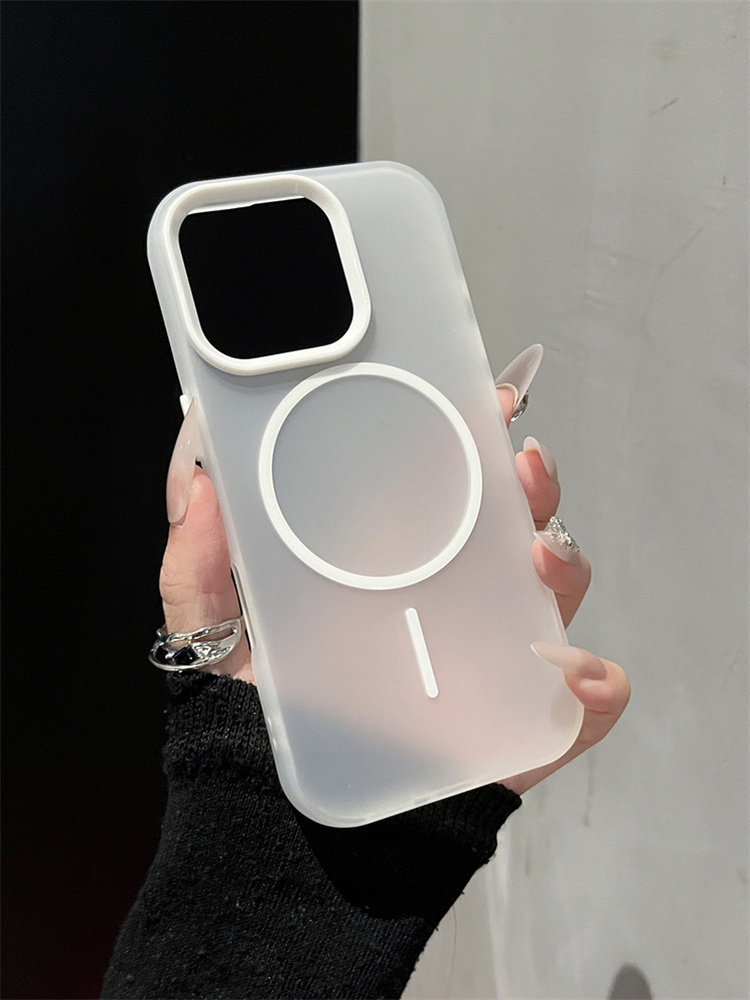 [Matte Magnetic]Xiangli Compatible Apple 17 Pro Max Phone Case New iPhone Air Simple Ultra-Thin 16 Anti-Drop Protective Cover 15 High-End Feel 14 Unisex 13 Ipm Silicone Soft Case Hard