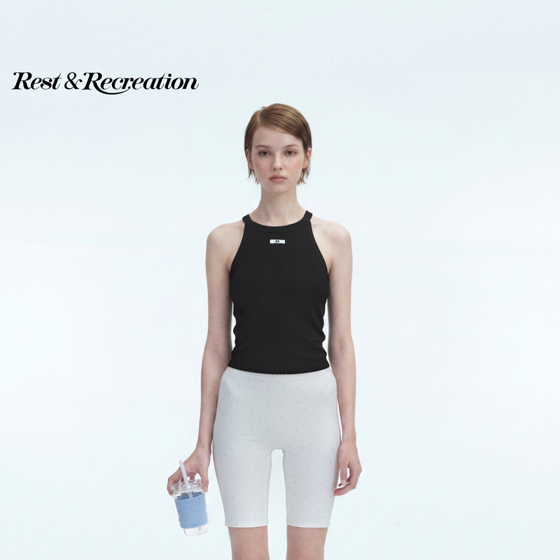 Restandrecreation Official 2026 New Rr Capsule Series Casual Halter Round Neck Padded Vest