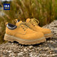 Heilan Home Men's Shoes 2026 Spring New Work Boots Men's Outdoor Hiking Yellow Boots Low-Top Big-Toe Martin Boots
