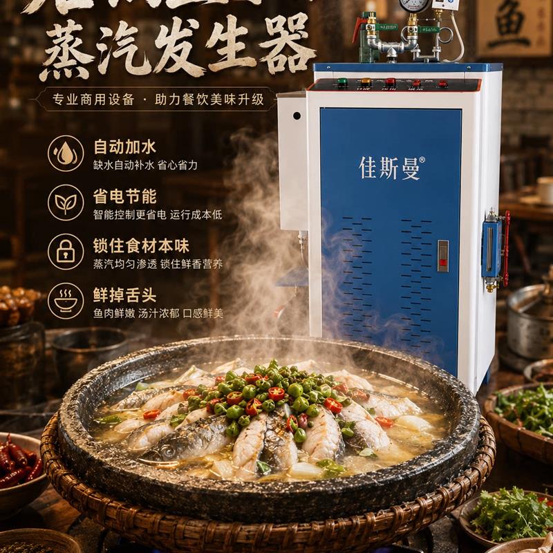Commercial Steam Generator for Brewing, Cooking Soy Products, Energy-Saving Steam Machine for Steaming Buns, Seafood, Stone Pot Fish, and Steaming Commercial Steam Generator for Brewing, Cooking Soy Products, Energy-Saving Steam Machine for Steaming Buns, Seafood, Stone Pot Fish, and Steaming
