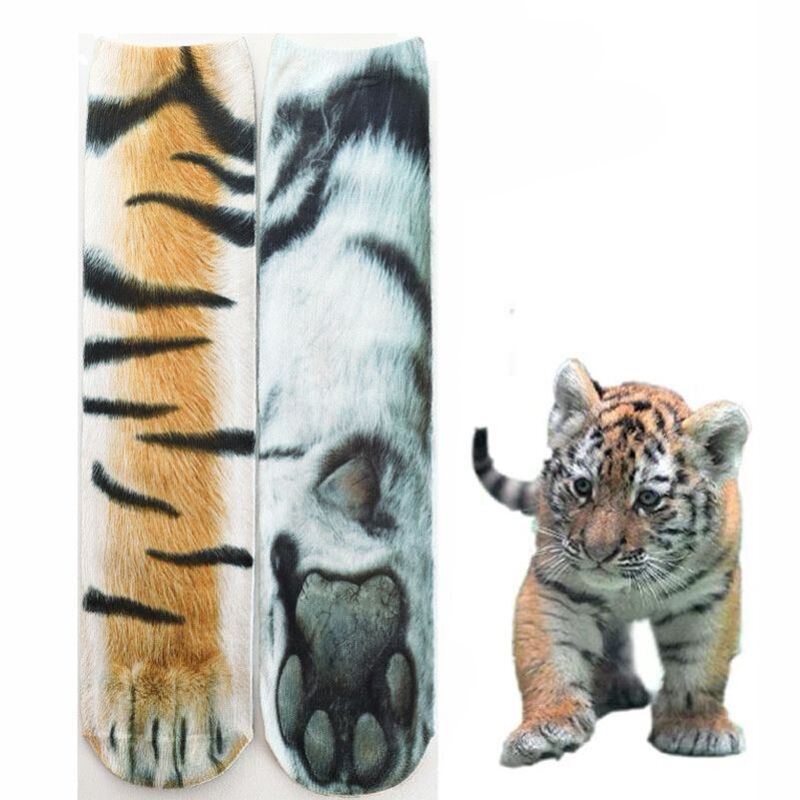 Animal Paw Socks, Dog Paw Cat Paw Socks, Creative Quirky Material Socks, Prank Abstract 3D Printed Socks, Personality Style Animal Paw Socks, Dog Paw Cat Paw Socks, Creative Quirky Material Socks, Prank Abstract 3D Printed Socks, Personality Style