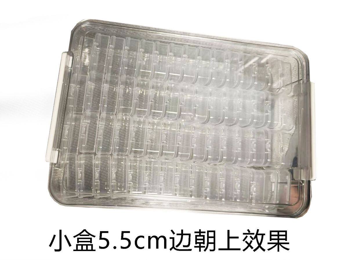 Transparent Bead Storage Box Rectangular Plastic Case - Detail image 3