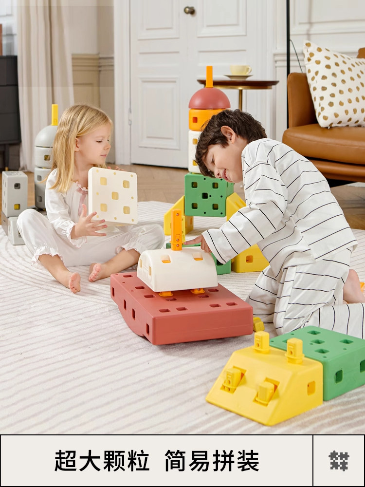 Children's Gifts, Educational Assembly Toys, Building Blocks, Boys' 2Nd Birthday, 1 Girl, 0 to 3 Years Old, 4 Babies, 5 Walkers