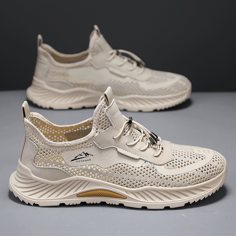 ドイツ製キャメルダイナミックメッシュシューズメンズ2025通気性クール薄型夏メッシュスポーツシューズメンズカジュアルメッシュシューズ