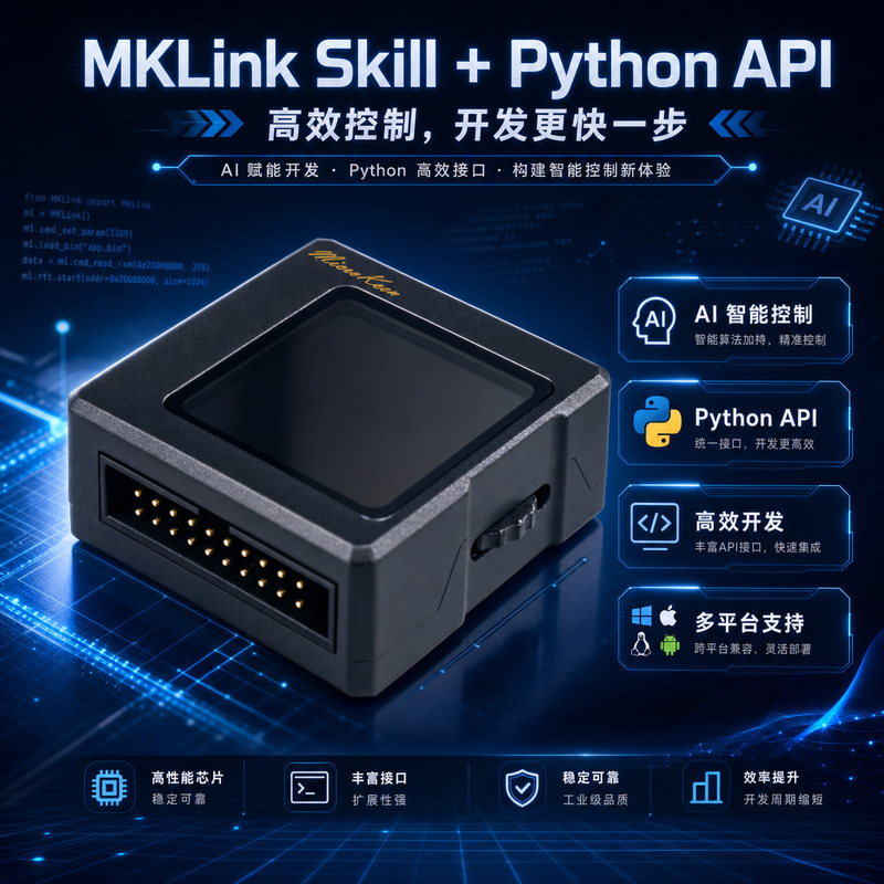 [Official Store] Zhimu Technology Microkeen Mklink V4 High-Speed Daplink Debugger