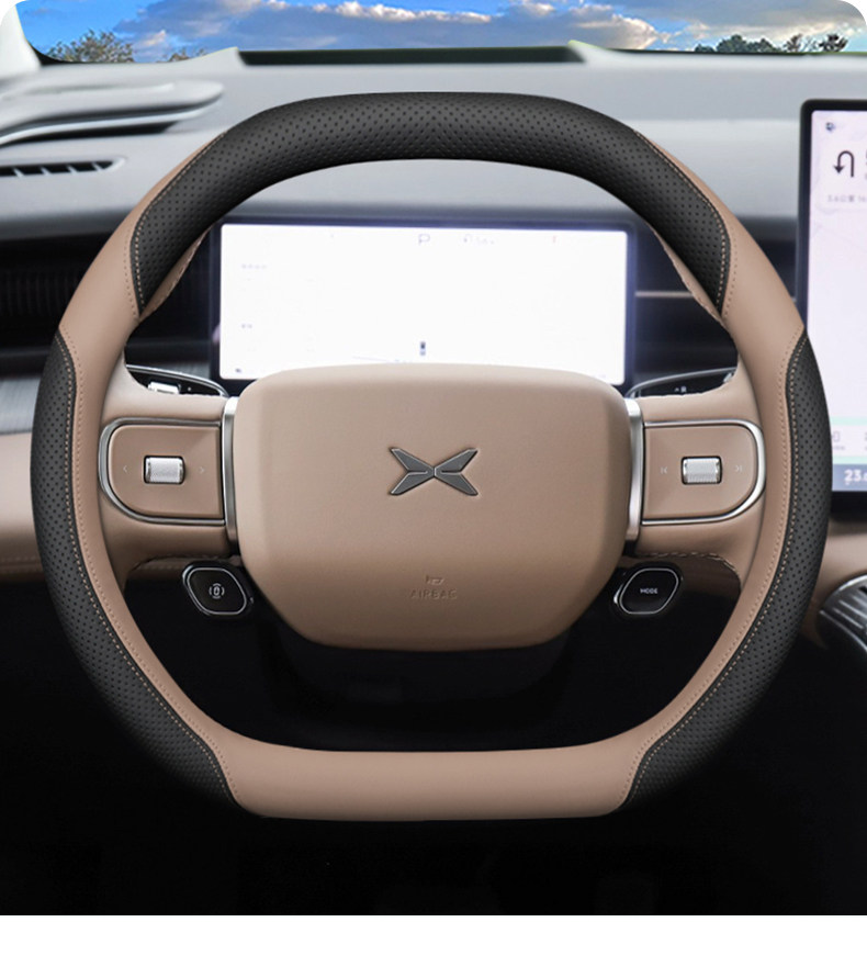 2026 Xpeng X9 Steering Wheel Cover, 2026 Extended-Range Ultra Version Modification Accessories, Non-Slip Car Handle Cover