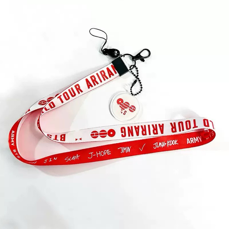 Bts Official Fifth Album'Arirang' Phone Lanyard Support Stick Lanyard Jungkook V Merchandise