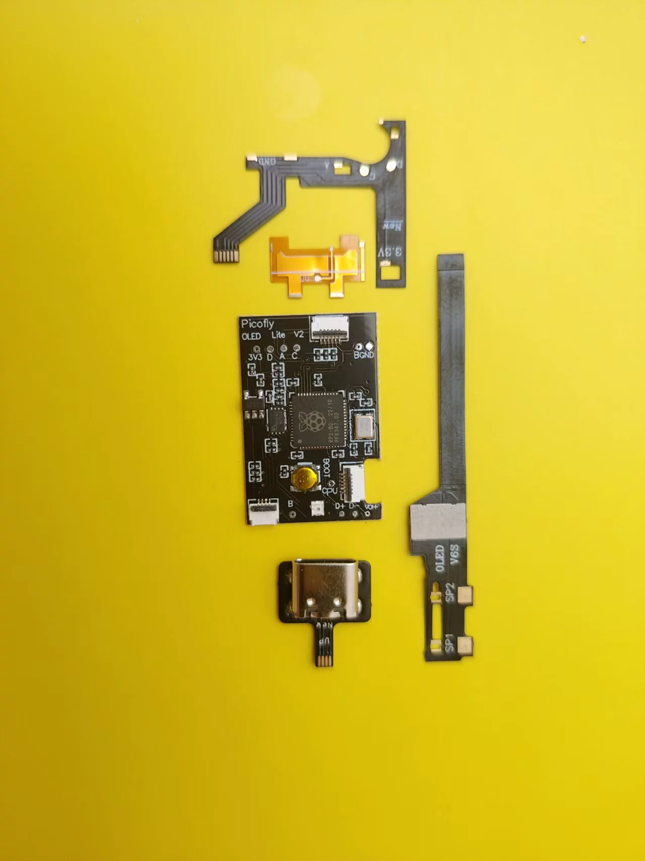 NRaspberry Pi чип rp2040Picofly Pico последняя версия