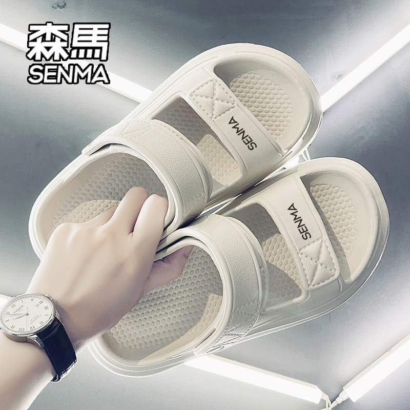 Мужские сандалии Semir, новинка 2025 года, летняя верхняя одежда, спортивные тапочки, нескользящий дезодорант, пляжная обувь двойного назначения