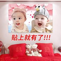 New Year paintings dolls giving birth to children pictures of babies wall stickers preparing for pregnancy male and female twins pregnant women asking for a child a golden boy and a beautiful girl to assist in pregnancy.