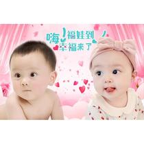 Baby pictorial wall stickers pregnancy preparation pictures and photos doll posters New Year pictures stickers baby paintings and pictures of giving birth to children