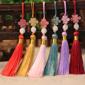 Cloisonné Chinese Knot Tassels DIY Tassel Clothing Pendants Fan Accessories