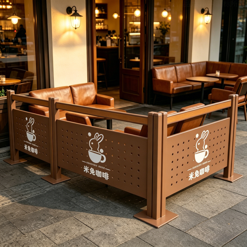 Ins-Style Iron Art Isolation Barrier, Outdoor Rust-Proof Queue Barrier, Commercial Street Outdoor Fence, Movable Advertising Partition Ins-Style Iron Art Isolation Barrier, Outdoor Rust-Proof Queue Barrier, Commercial Street Outdoor Fence, Movable Advertising Partition