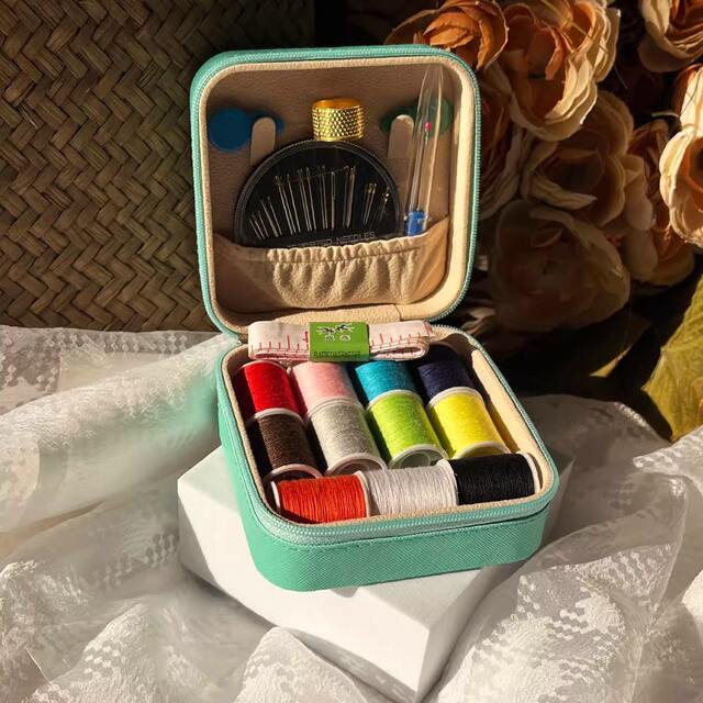 Sewing Box for Home Use, High Quality, Good for Dormitory Sewing, Portable Sewing Kit, Practical Sewing Thread Box for Weddings