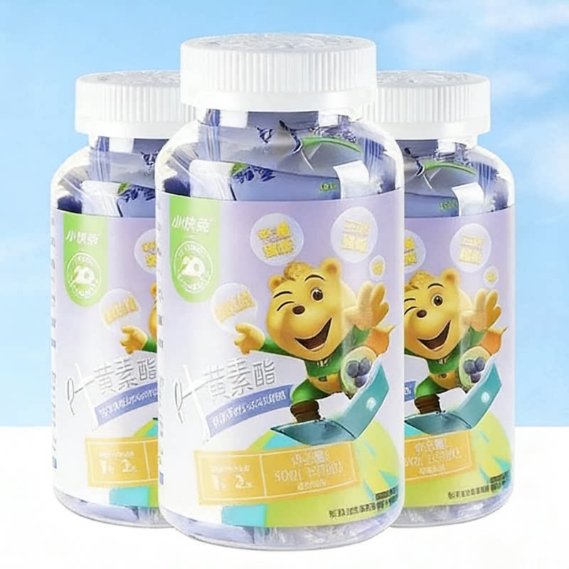 小快克蓝莓叶黄素酯软糖儿童专利宝宝学生官方正品旗舰店3