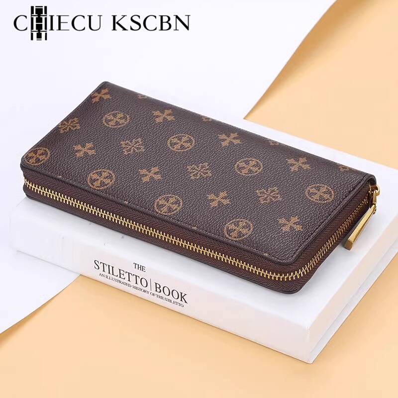 Italian Light Luxury Brand Casual Business Long Wallet Men's Zipper Large Capacity Men's Clutch Bag Fashionable Wallet