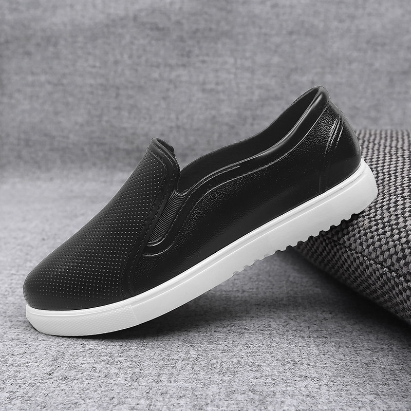 Fashion Short Drum Rain Shoes Women All Season Work Shoes Low Help Non-slip Kitchen Shoes Rain Boots Gel Shoes Fishing Shoes Waterproof Shoes