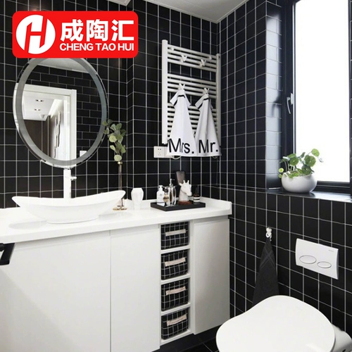 Северная кухонная настенная плитка туалетная плитка чернила чернила зеленый цвет пледа кирпич маленький белый кирпич 300x600