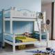 Solid wood bunk bed 1.35m bunk bed boy and girl bed 1.2m high and low bed children's furniture