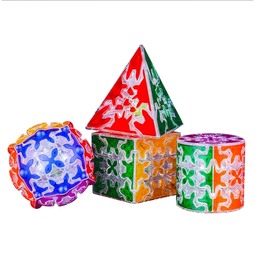 奇艺 Кубик Рубика, комплект с шестернями, пирамида, полный комплект, третий порядок