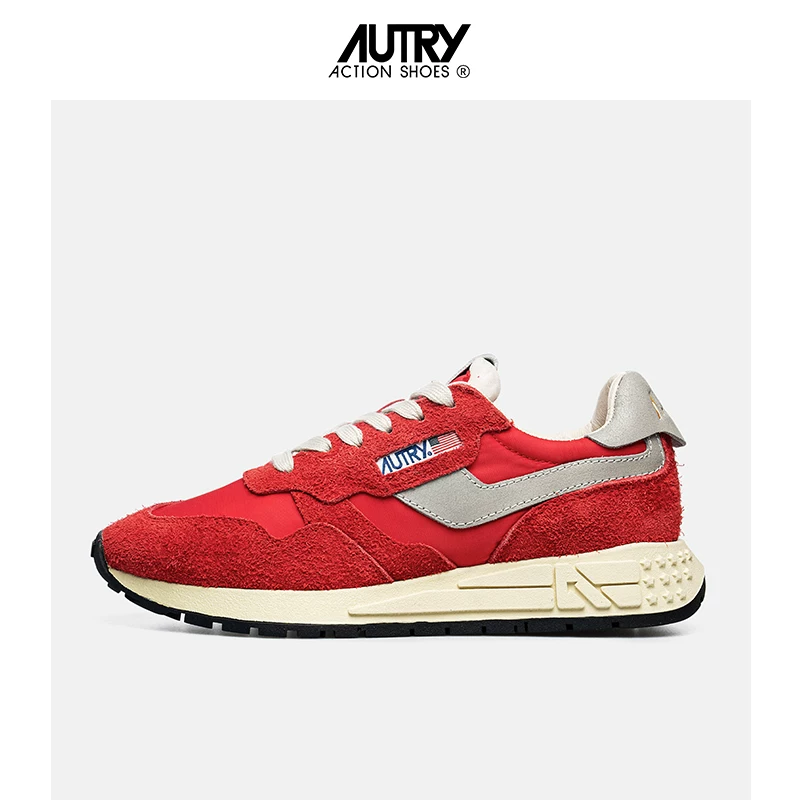 AUTRY REELWIND running shoes Jessica Park Chae Young's same suede jogging sneakers for men and women