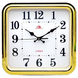Shanghai Silent Clocks for Living Room and Bedroom, Simple Wall Clock for Home Use, Electronic Wall Clock 12inch Quartz Clock