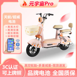 New arrival yuan universe electric car girls small battery car new national standard electric bicycle adult women's scooter