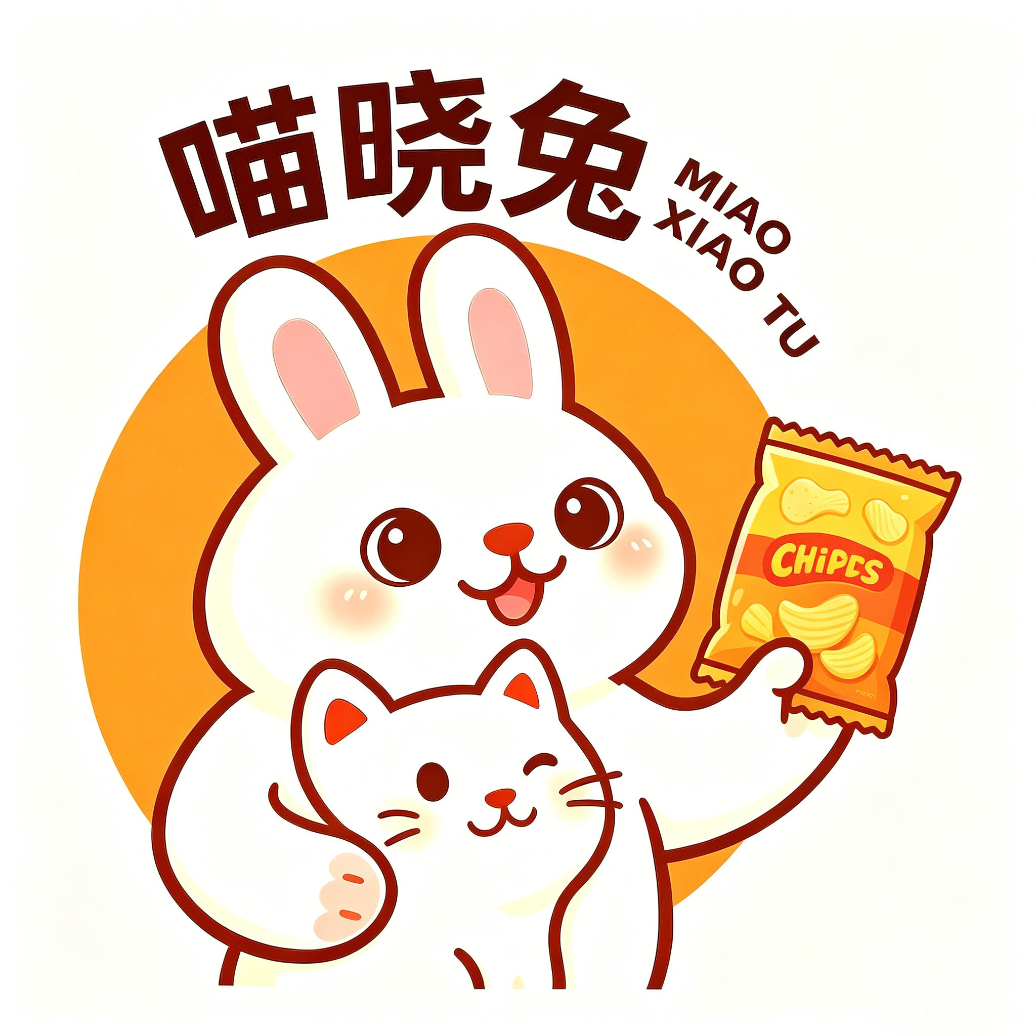 喵晓兔旗舰店的LOGO
