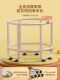 Bovarro Trampoline for Home Use, Kidsren's Safety Trampoline, Small Family Trampoline with Protective Net, Bouncing Toy