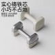 Bovarro Plastic-Coated Dumbbells for Home Use, Professional Fitness Barbell Equipment for Women, Dumbbell Rack, a Pair of Solid Cast Iron Dumbbells