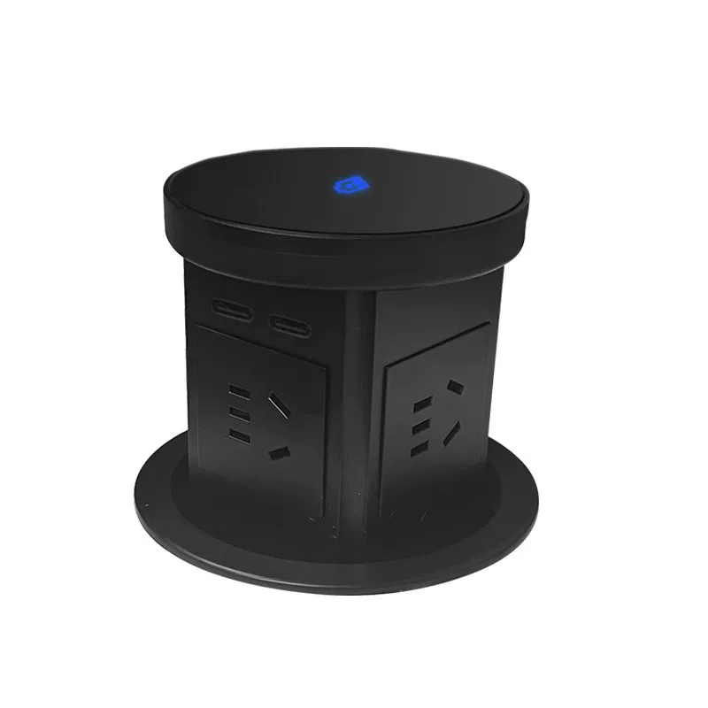 Multifunctional electric lifting socket 15W wireless 35W fast charging kitchen island embedded high-power desktop socket