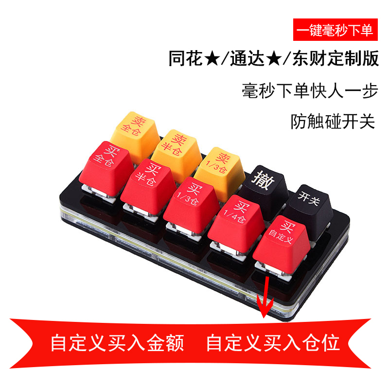 Stock Trading Tool, One-Key Order Entry for Stock Trading, Tonghua, Hong Kong, Tongda, Dongcai, Wenhua Futures, Boyi