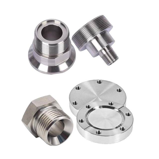 CNC machining hardware stainless steel precision parts custom aluminum alloy stainless steel core-moving machine CNC lathe processing