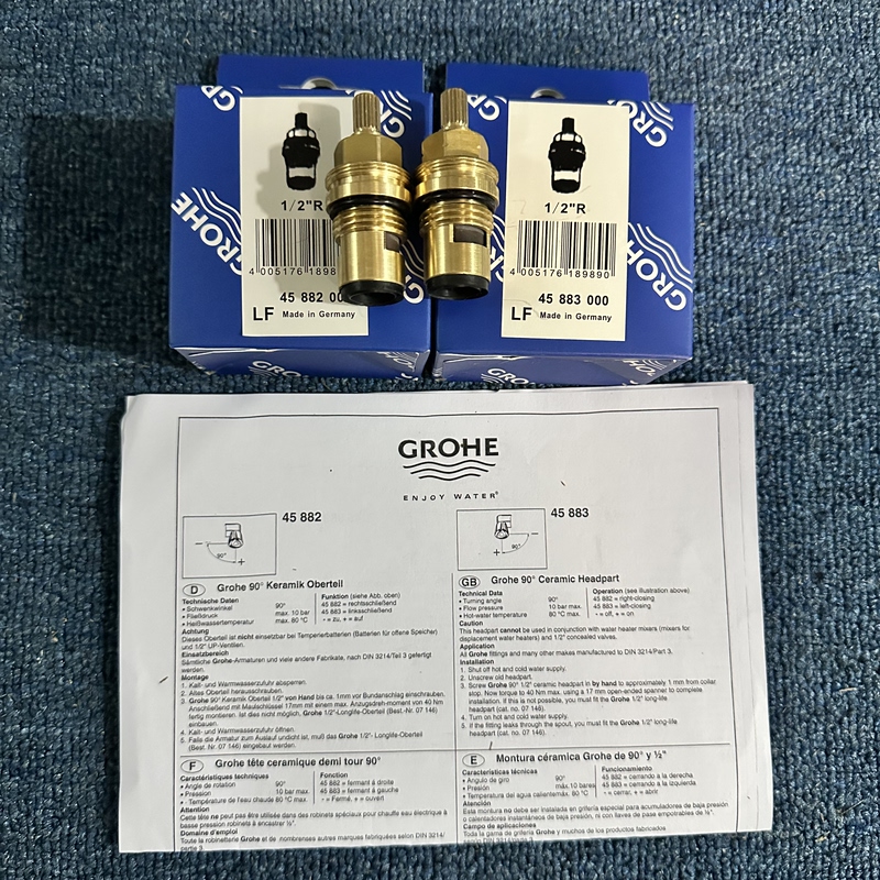 Grohe/Grohe German-Made Imported Three-Hole Basin Faucet Switch Valve Core 45882/45883 Grohe/Grohe German-Made Imported Three-Hole Basin Faucet Switch Valve Core 45882/45883
