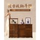 American country solid wood chest of cabinets simple modern living room cabinet retro storage multi-layer storage cabinet bedroom side cabinet complete installation