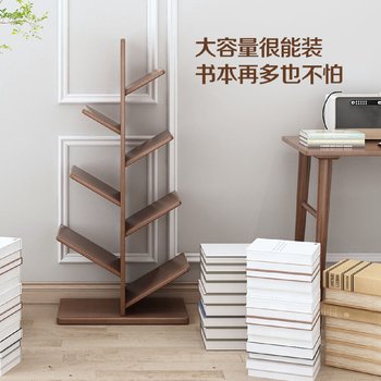 Multi-layer desktop bookcase storage shelf floor-standing simple student creative living room home desk storage small bookcase