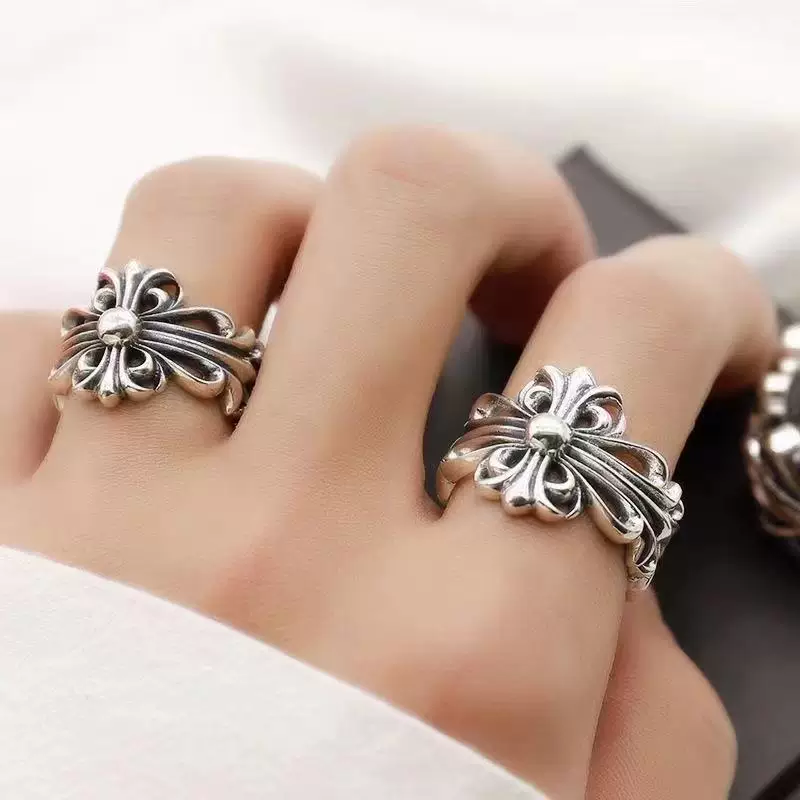 Elite retro ring, punk style, for beloved