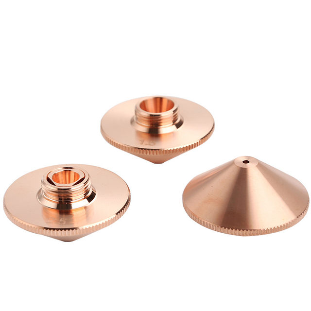 Laser cutting machine nozzle outer diameter 28 single-layer double-layer copper nozzle Wanshunxing Dazu Hongshan conventional nozzle