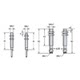 Jingjiake M8 capacitive sensor proximity switch can detect plastic glass wood detection distance 2mm